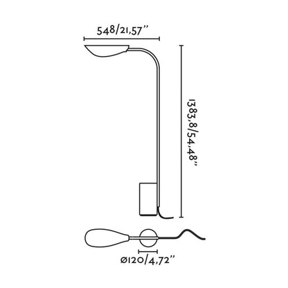 Faro Berni E27 table light