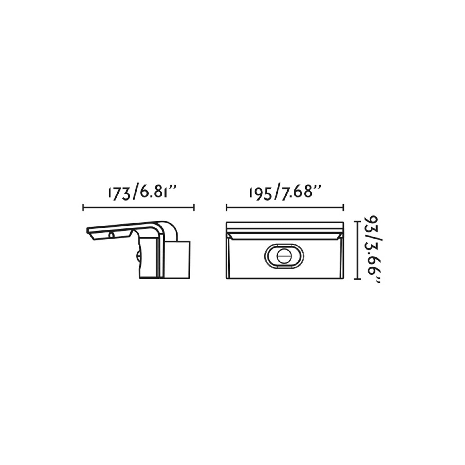 Faro Luma LED exterior wall light IP65