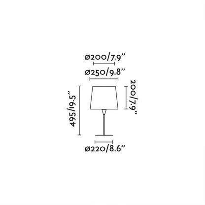 Faro Samba E27 table light