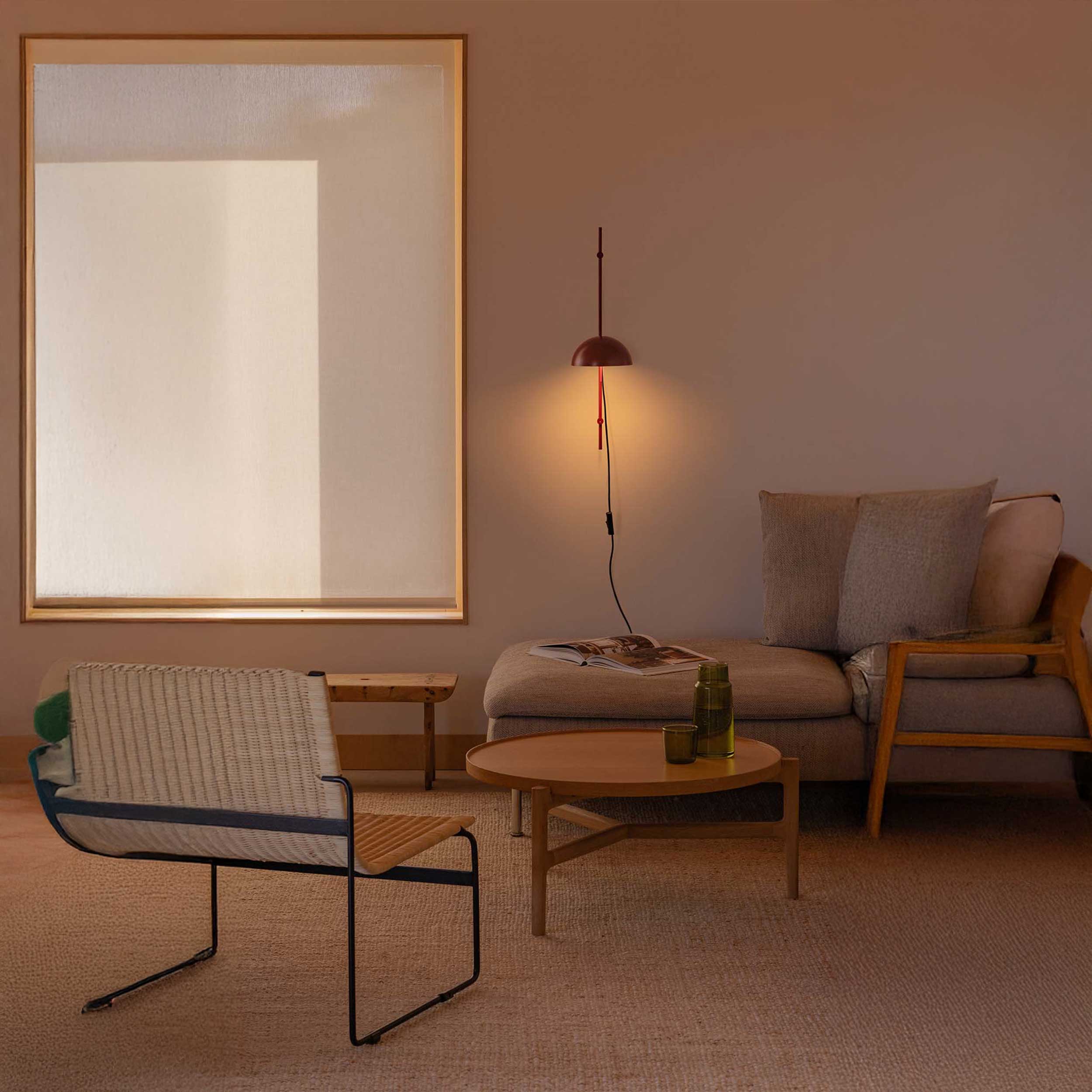 Faro Matilda E14 wall light with adjustable arm
