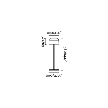 Faro Mavis portable table light IP54