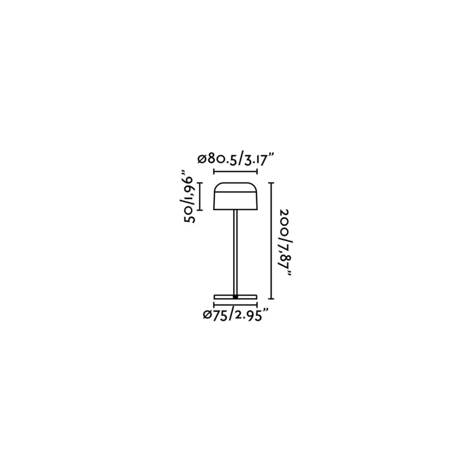 Faro Mavis portable table light IP54