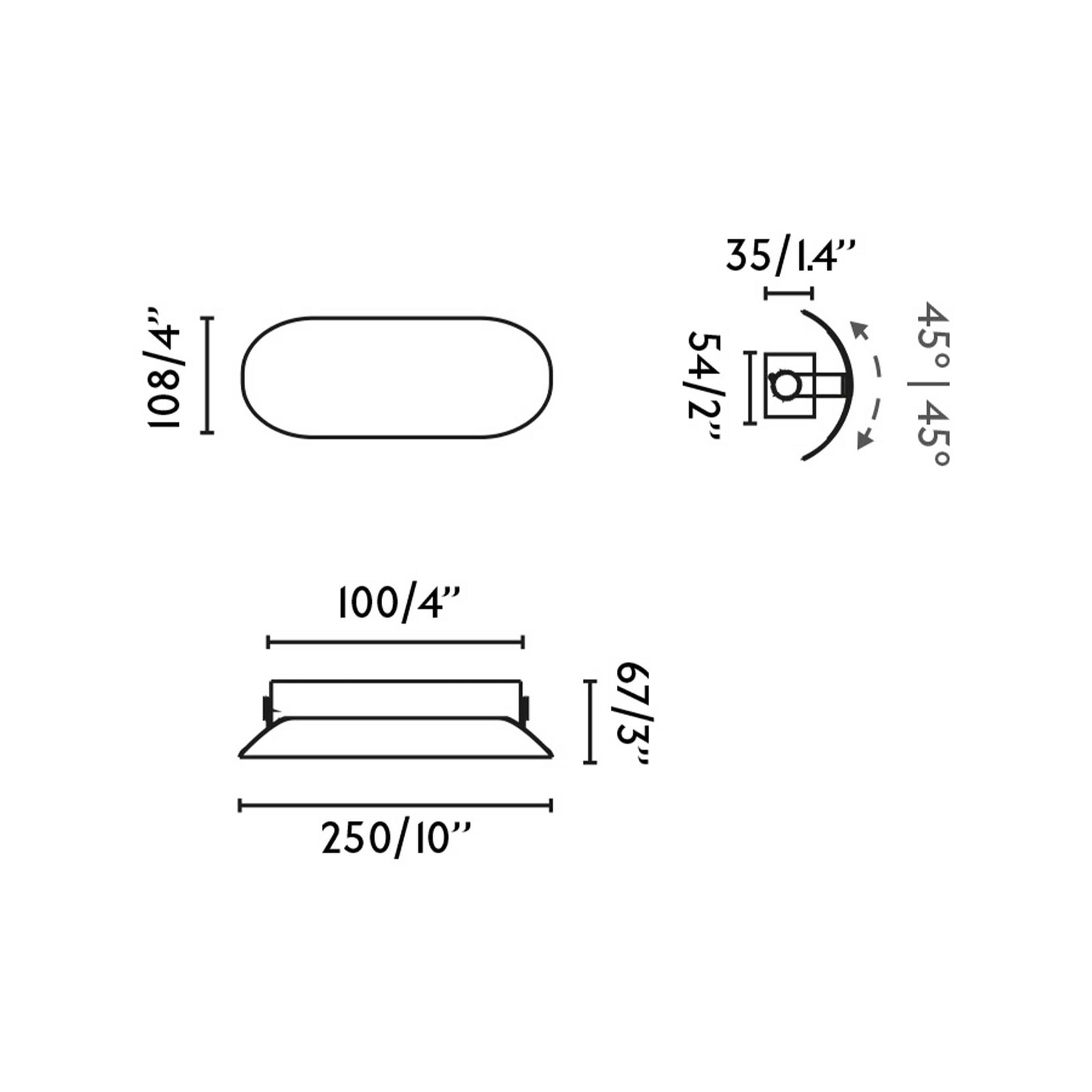 Faro Novo LED ambient wall light