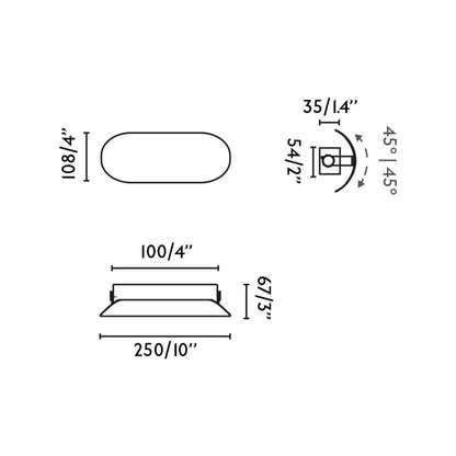 Faro Novo LED ambient wall light