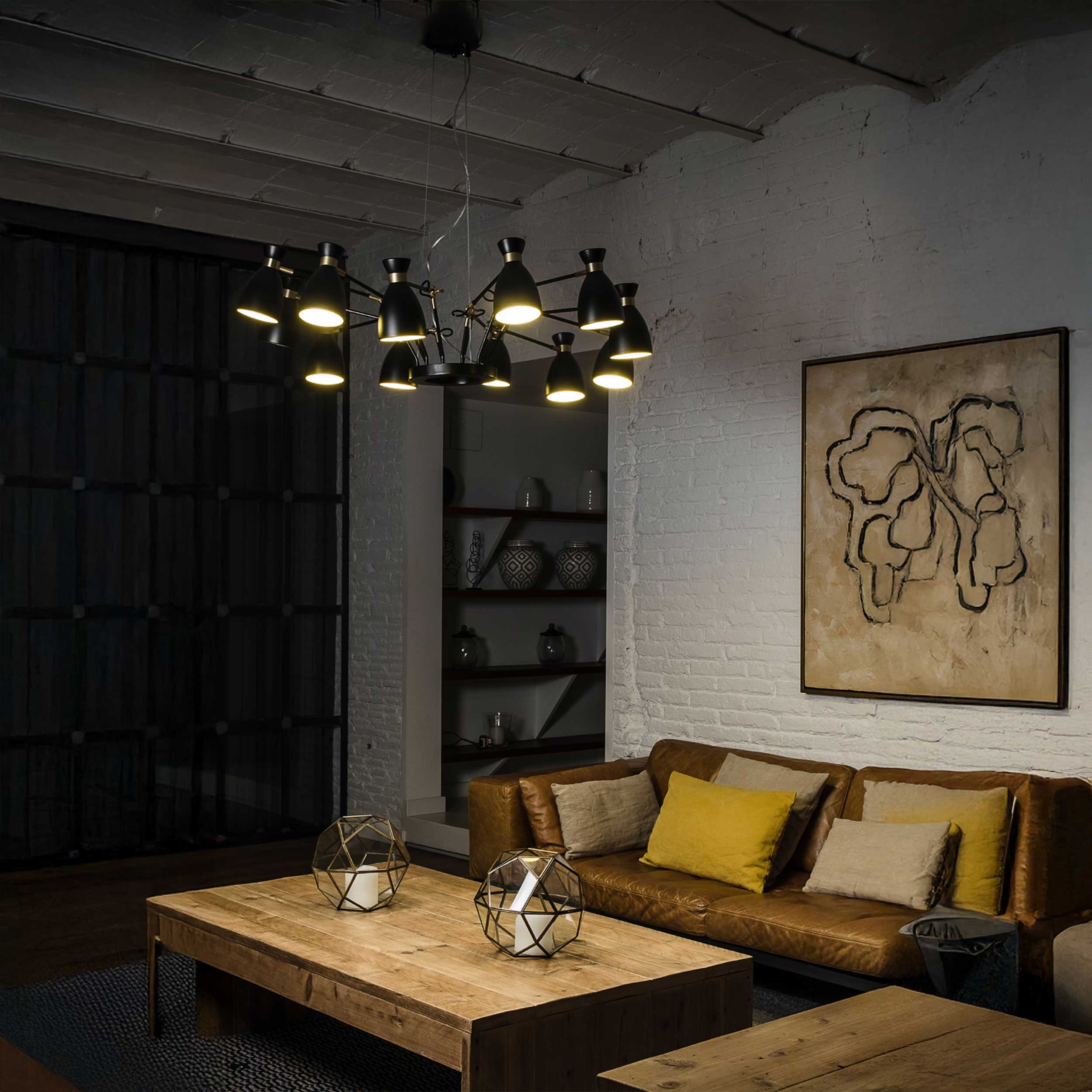 Faro Retro E14 pendant light 