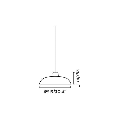 Faro Saga E27 pendant exterior light IP65