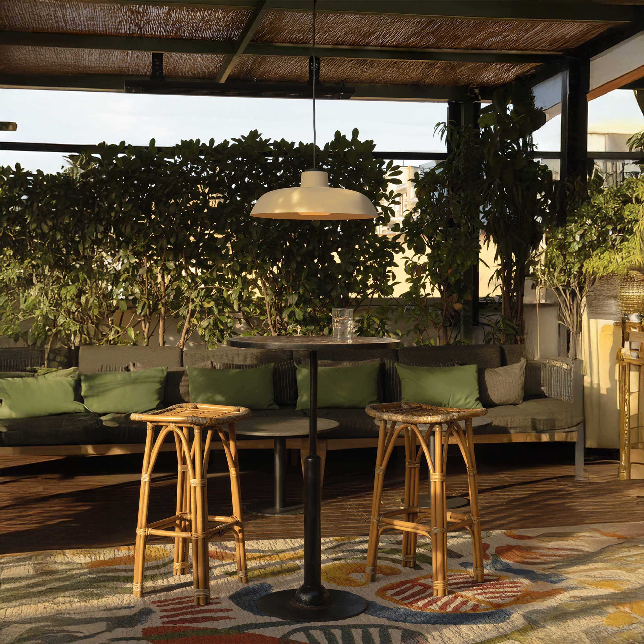 Faro Saga E27 pendant exterior light IP65