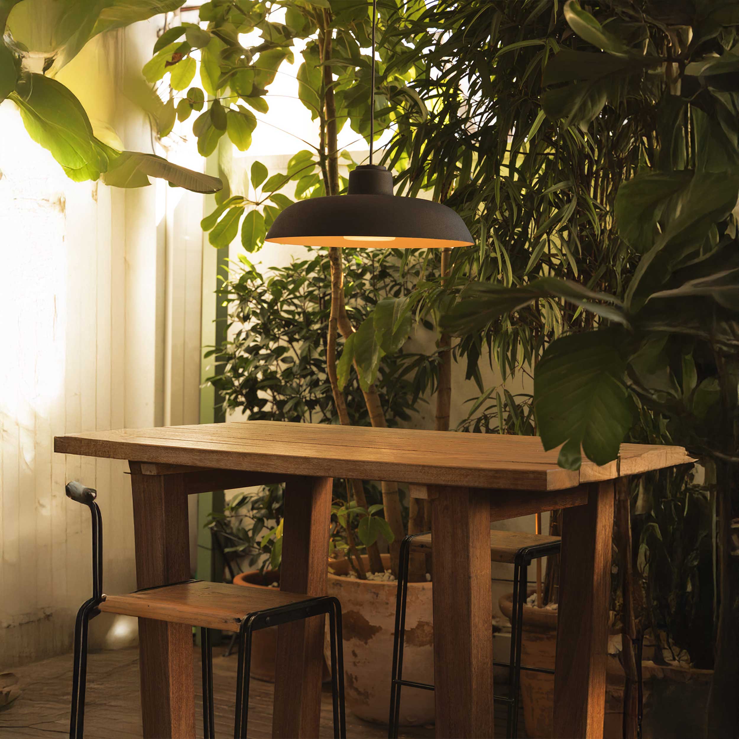 Faro Saga E27 pendant exterior light IP65