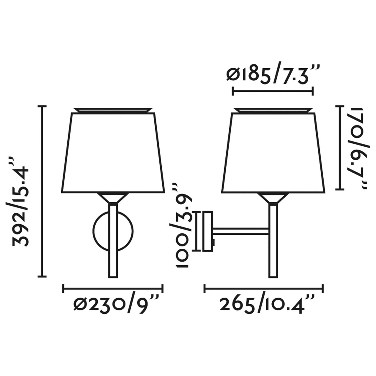Faro Berni E27 table light