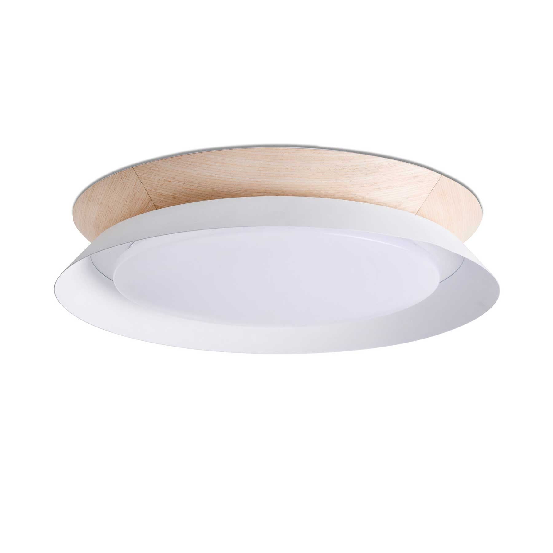 Faro Tender LED přisazené dřevěné svítidlo