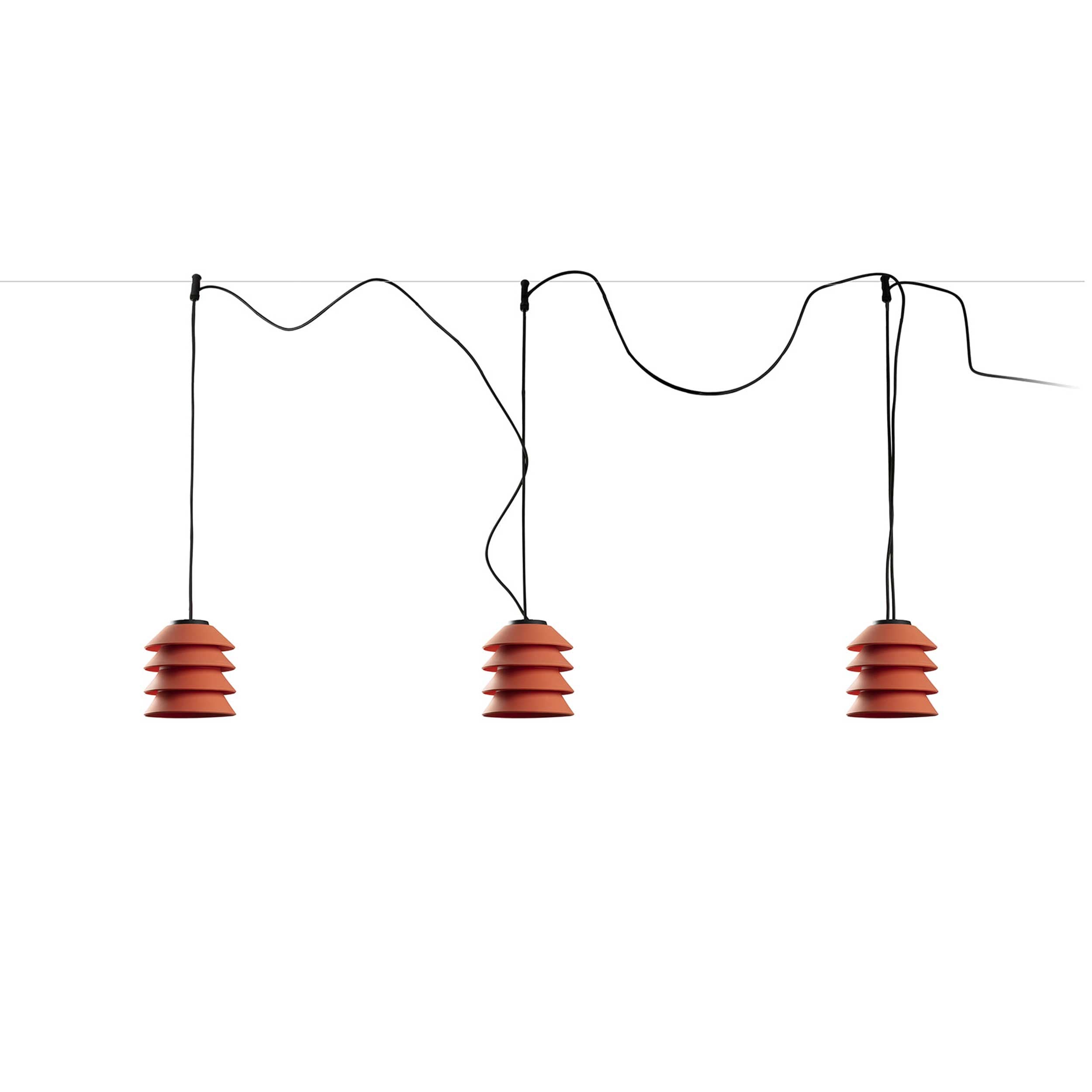Faro Toba E27 pendant exterior light IP65