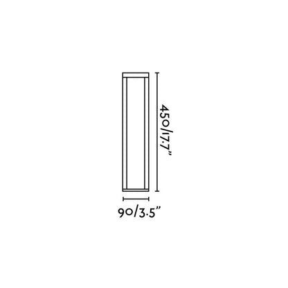 Faro Chandra LED column exterior light IP54