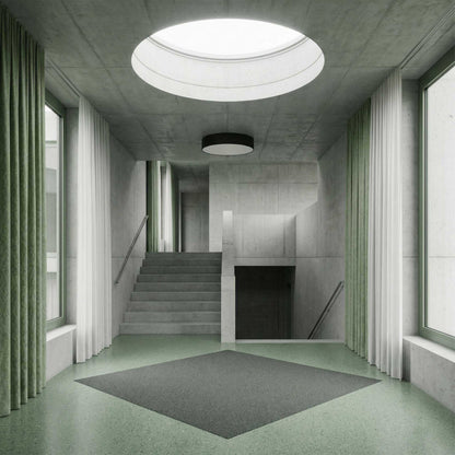 Axio LED circular surface-mounted light with adjustable CCT