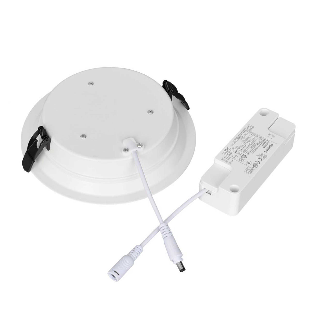 LED recessed ceiling downlight light IP40