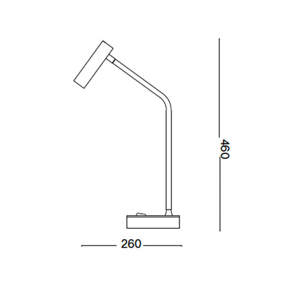 Ideal lux Easy LED table lamp