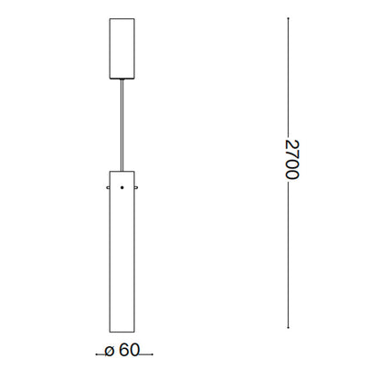 Ideal lux Flam LED pendant light