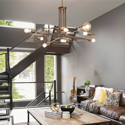 Ideal lux Triumph E27 pendant linear luminaire