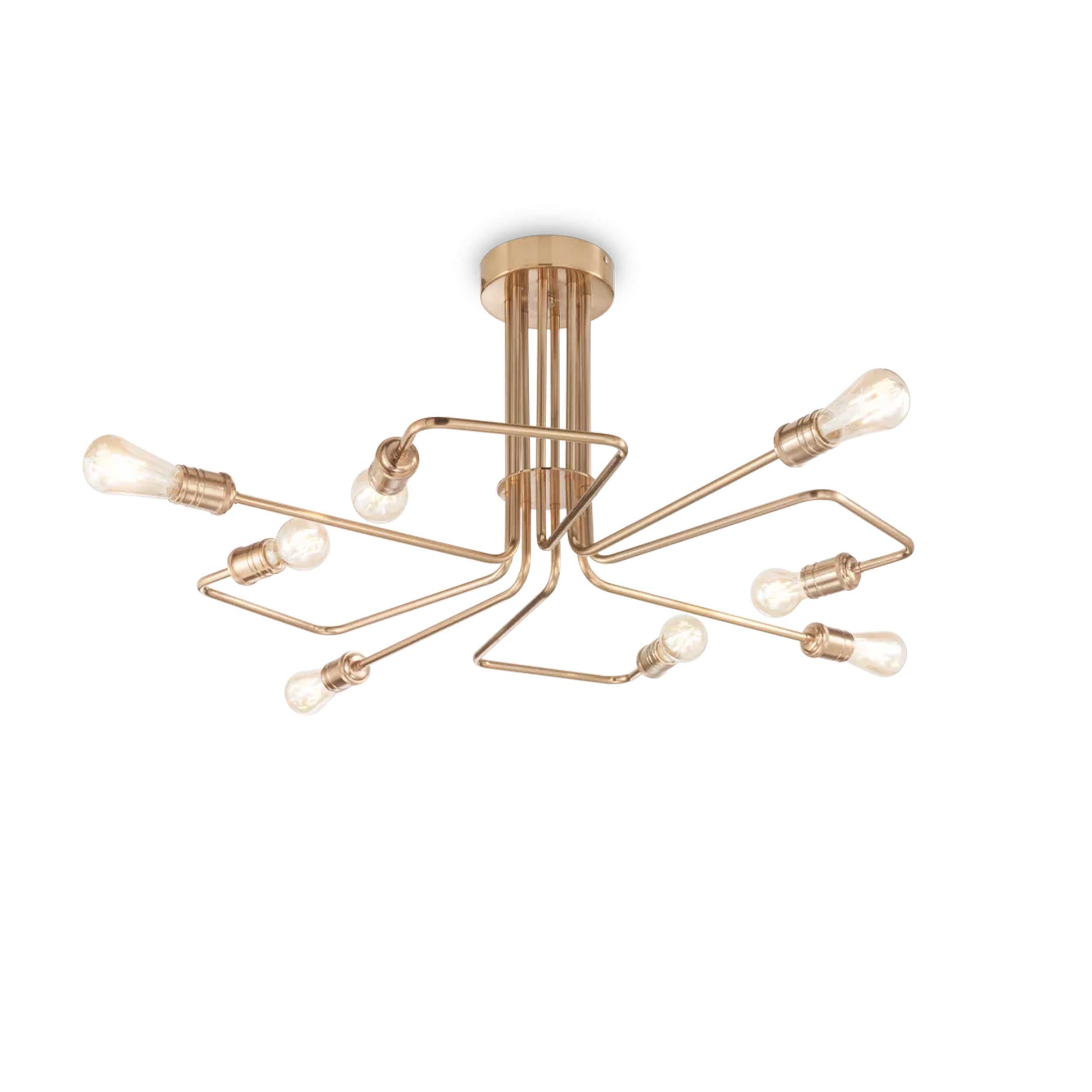 Ideal lux Triumph E27 pendant linear luminaire