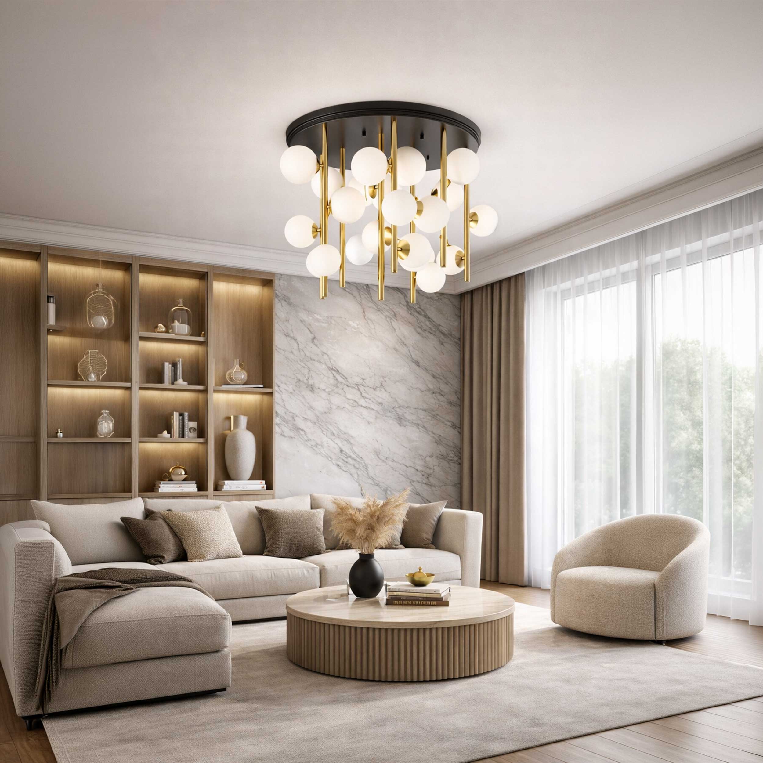 Ideal lux Perlage G9 pendant ceiling luminaire