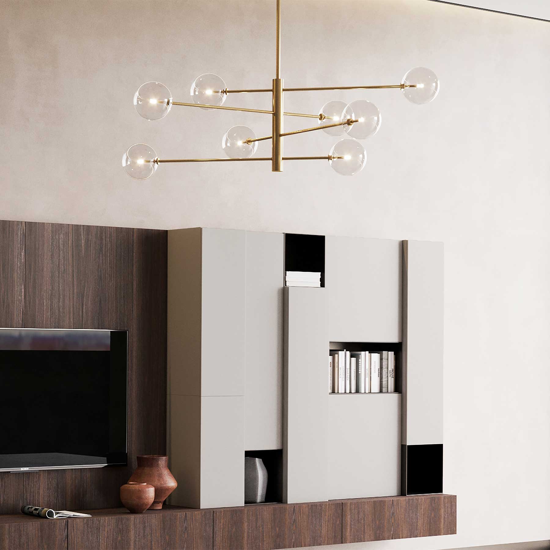 Ideal Lux Equinoxe G4 závěsný lustr