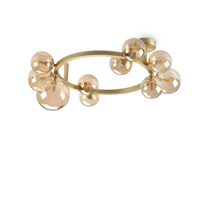 Ideal lux Perlage G9 circular ceiling light