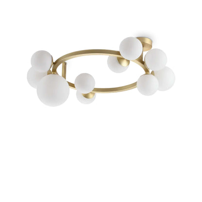 Ideal lux Perlage G9 circular ceiling light