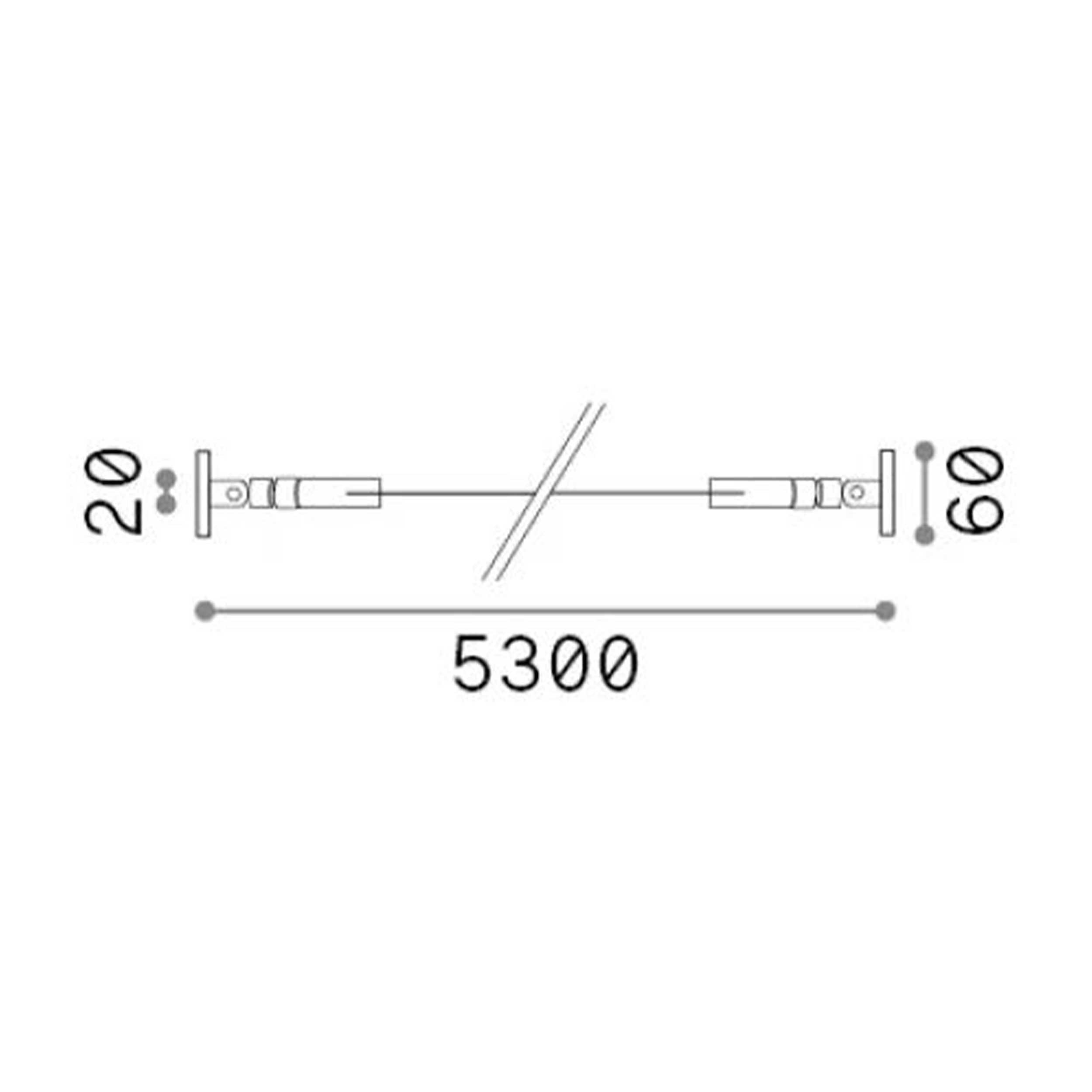 Ideal lux Tesi flexible aluminium profile for LED strip