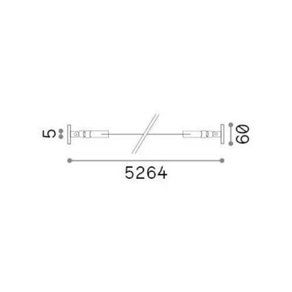 Ideal lux Tesi flexible aluminium profile for LED strip