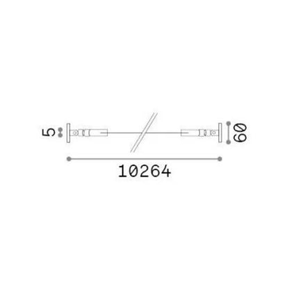 Ideal lux Tesi flexible aluminium profile for LED strip