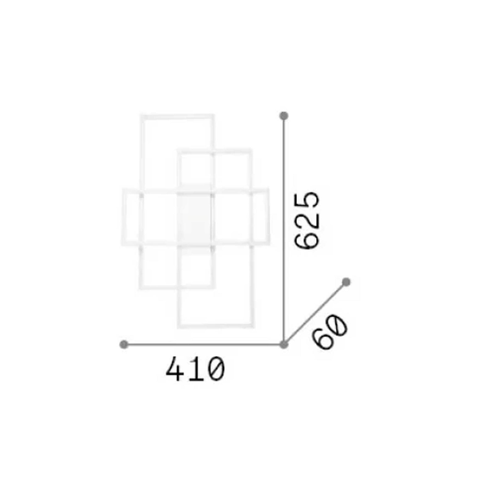 Ideal lux Frame LED stropní svítidlo