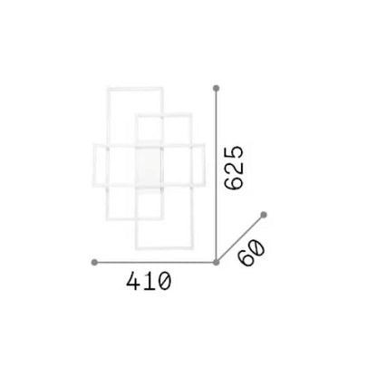 Ideal lux Frame LED stropní svítidlo