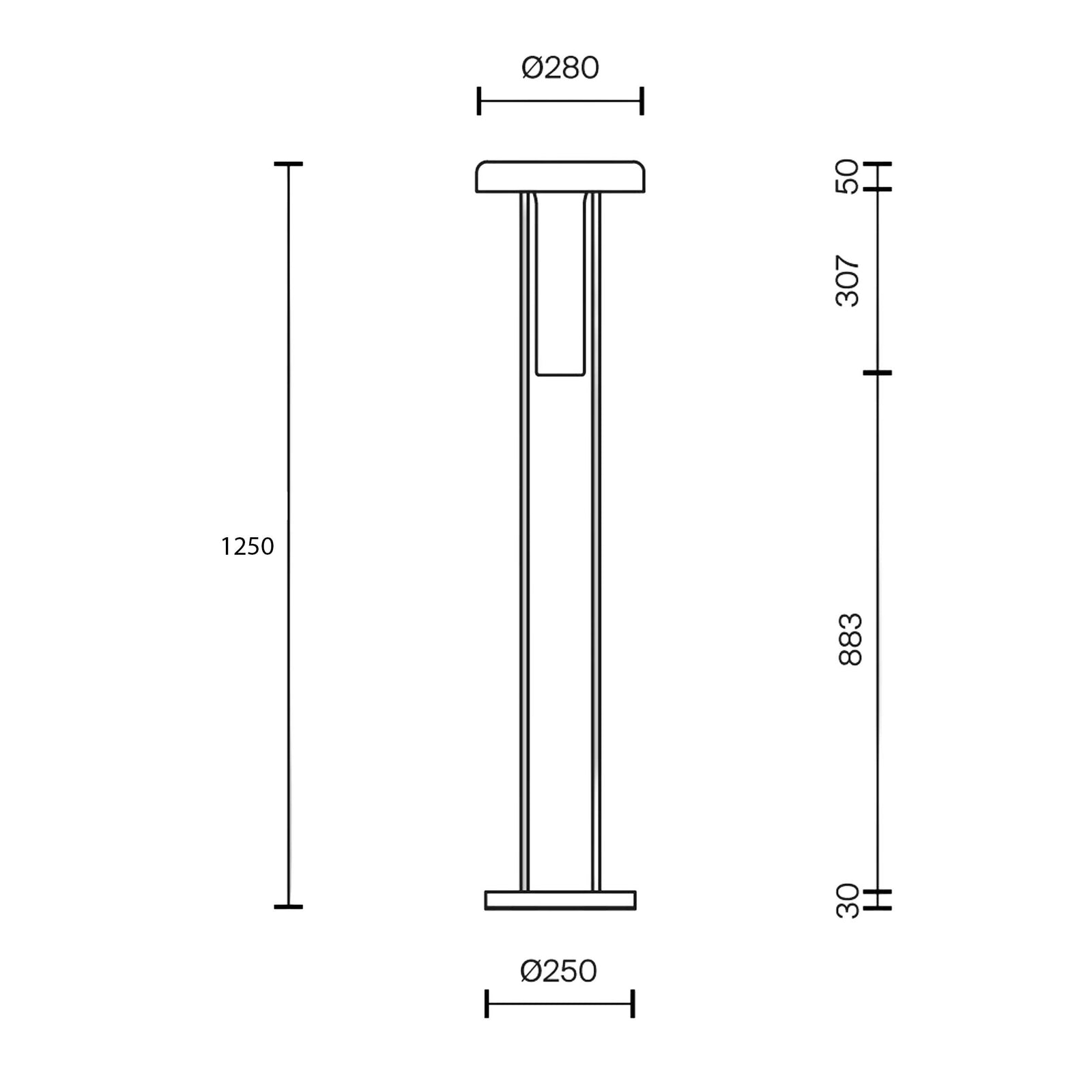 Maytoni Ikebana LED floor light