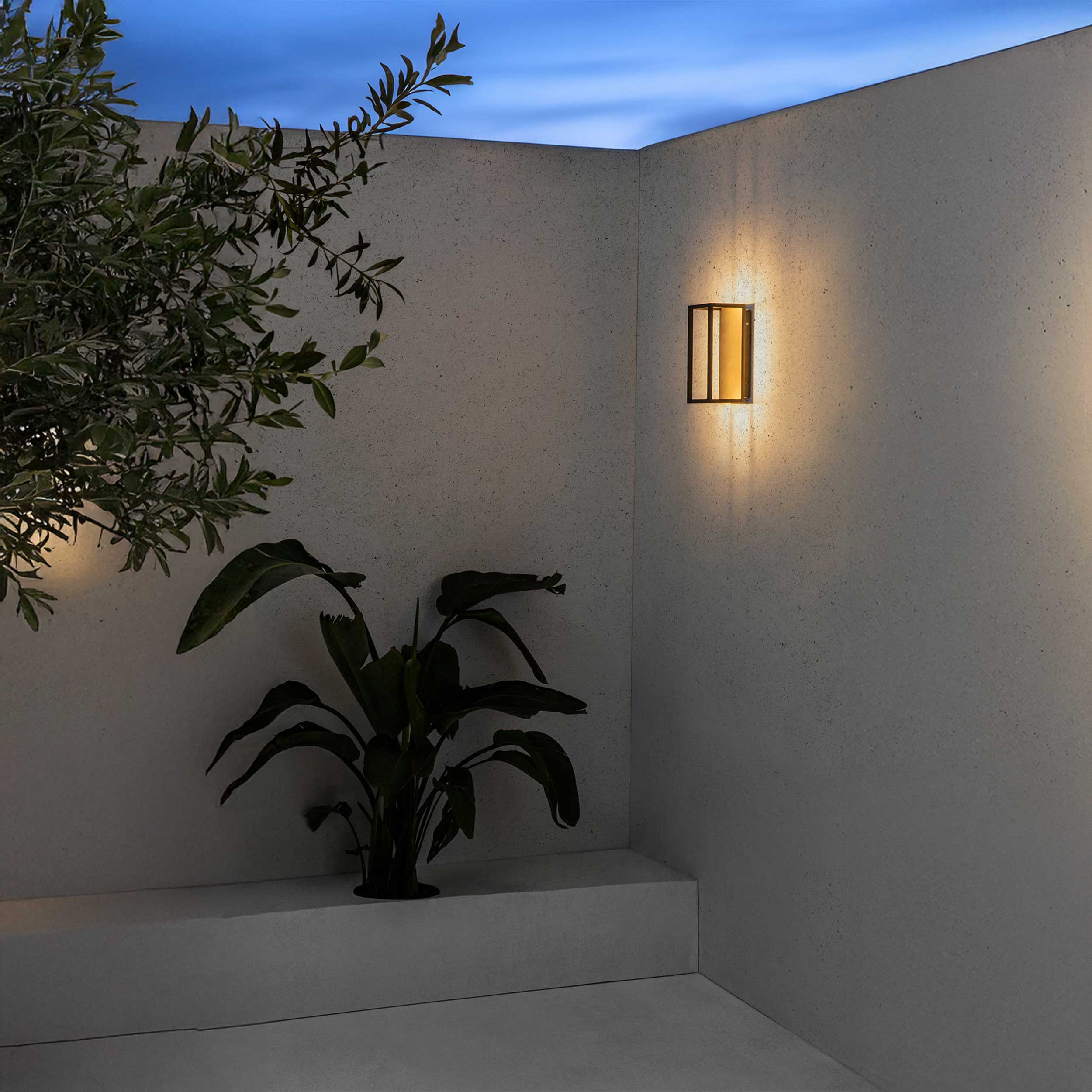 Faro Kela LED exterior wall light IP54