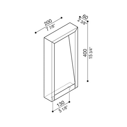 Lombardo Arke FULL LED exterior column light IP66 24V