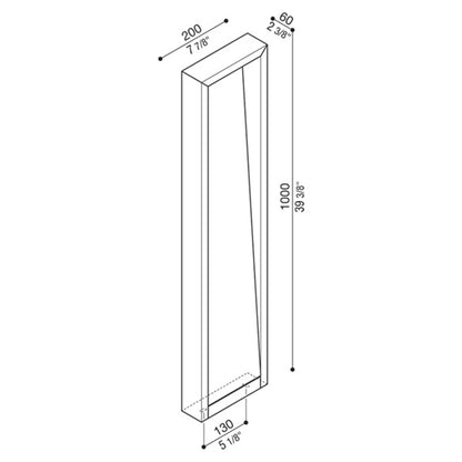 Lombardo Arke FULL LED exterior column light IP66 24V