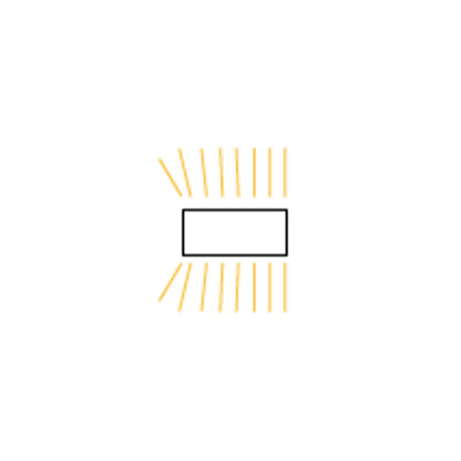 Lucis Izar II LED wall light