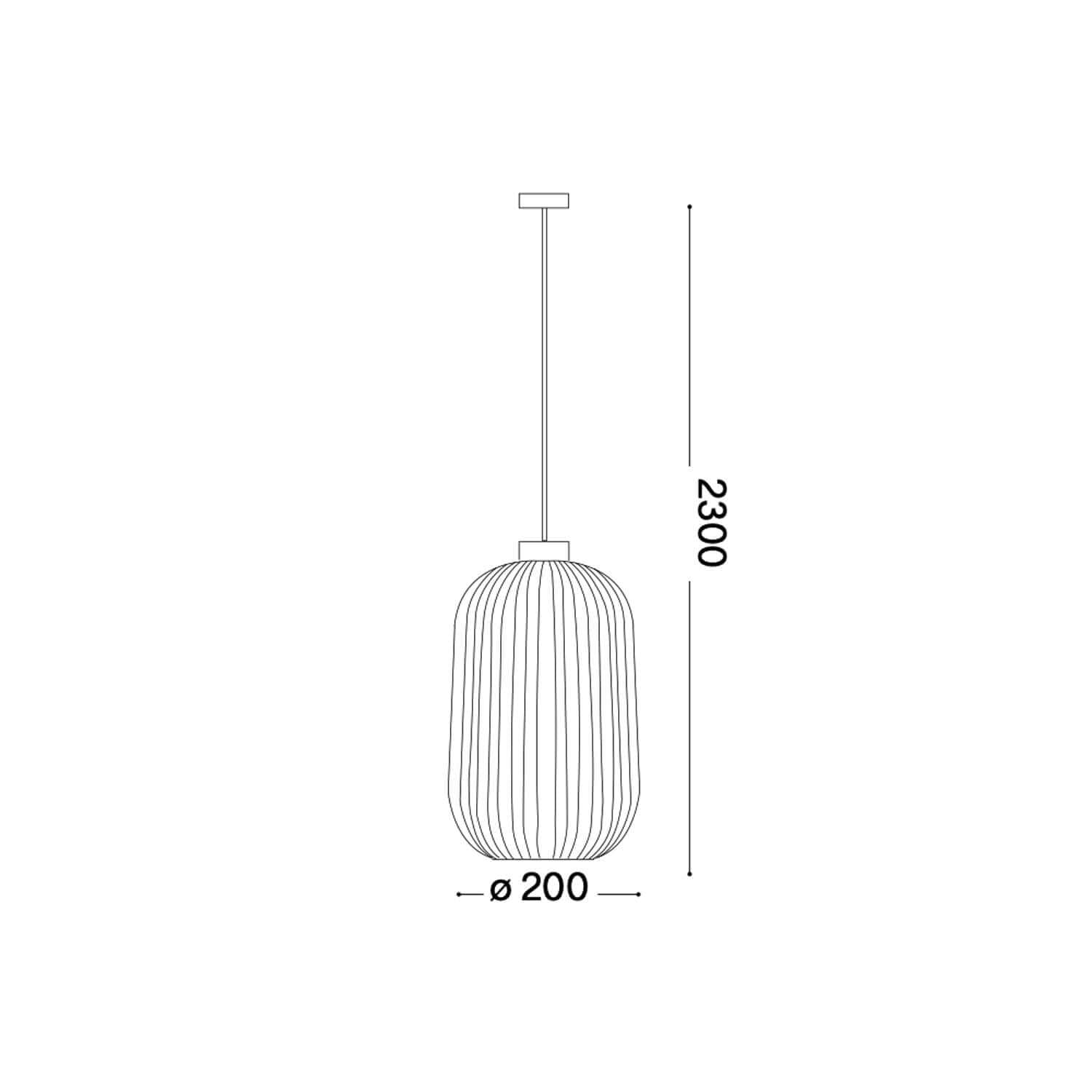 Ideal lux MINT E27 závěsné svítidlo