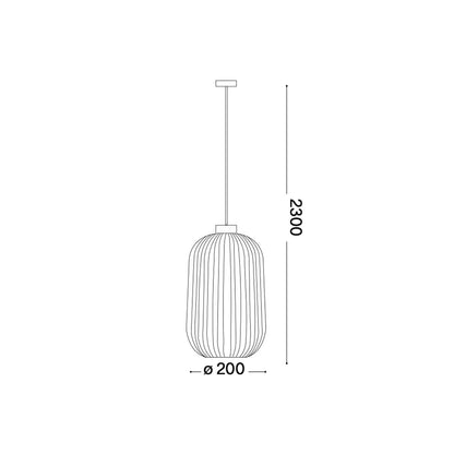 Ideal lux MINT E27 závěsné svítidlo
