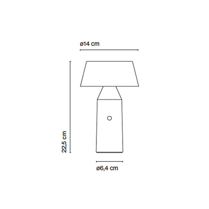 Marset Bicoca LED table portable light