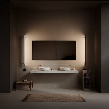 Marset Fris LED black wall light with cable
