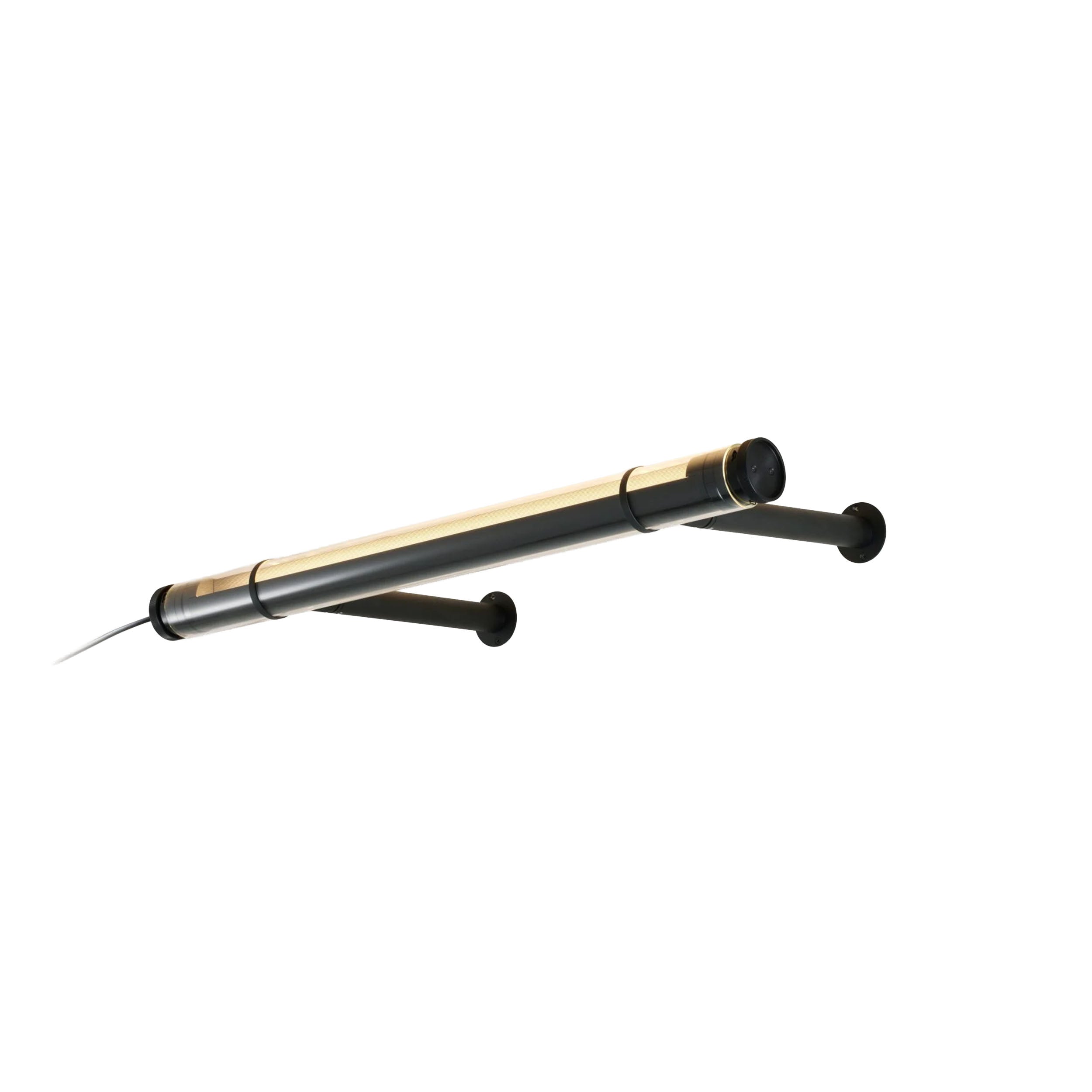 Marset Fris LED black wall light with cable