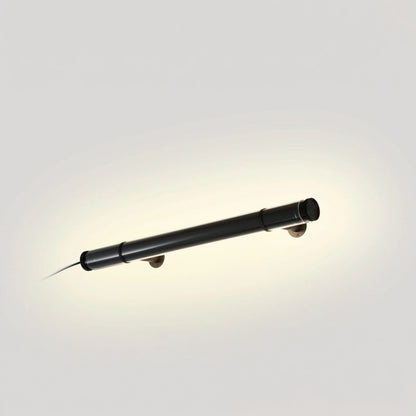 Marset Fris LED black wall light with cable