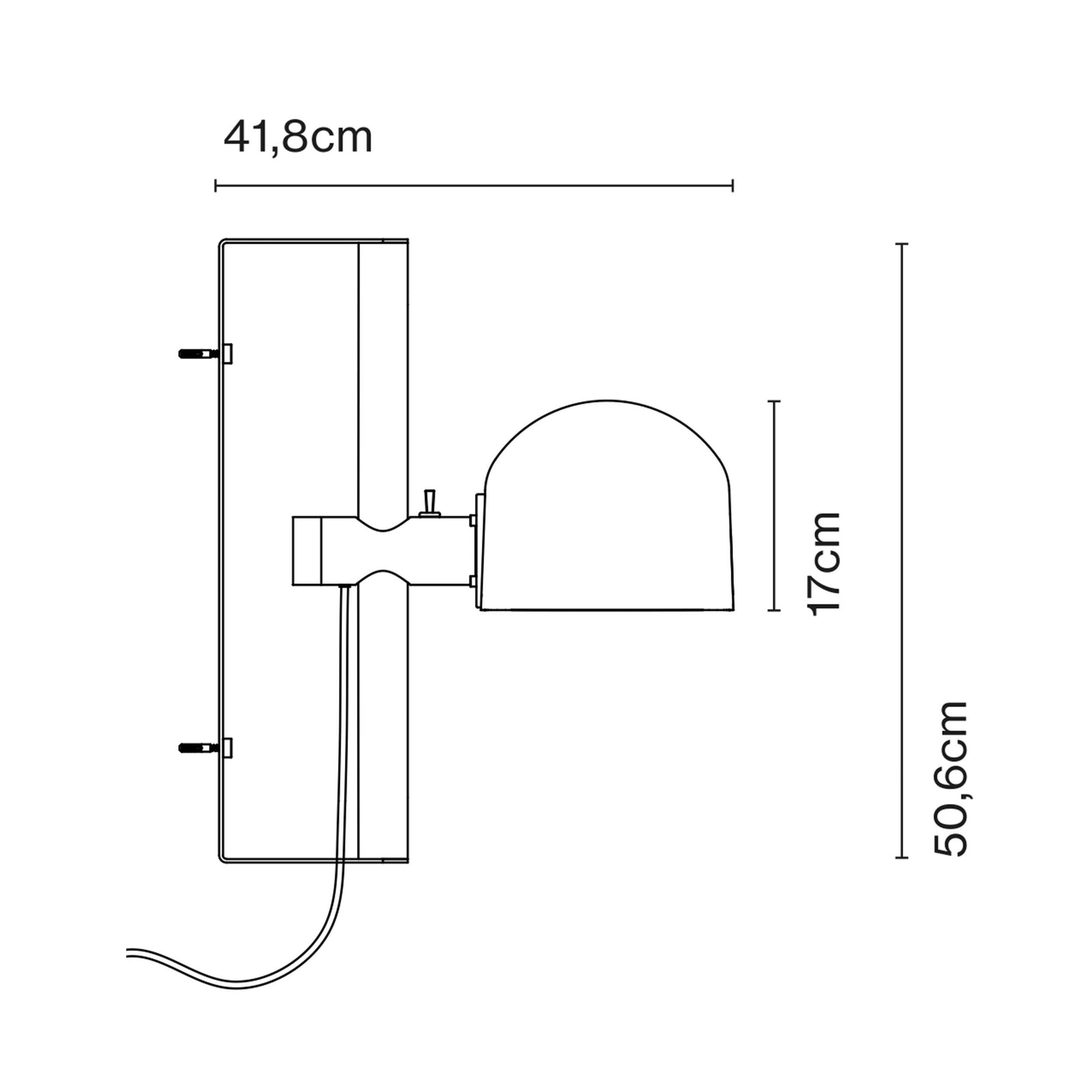 Marset Lauro E27 wall light