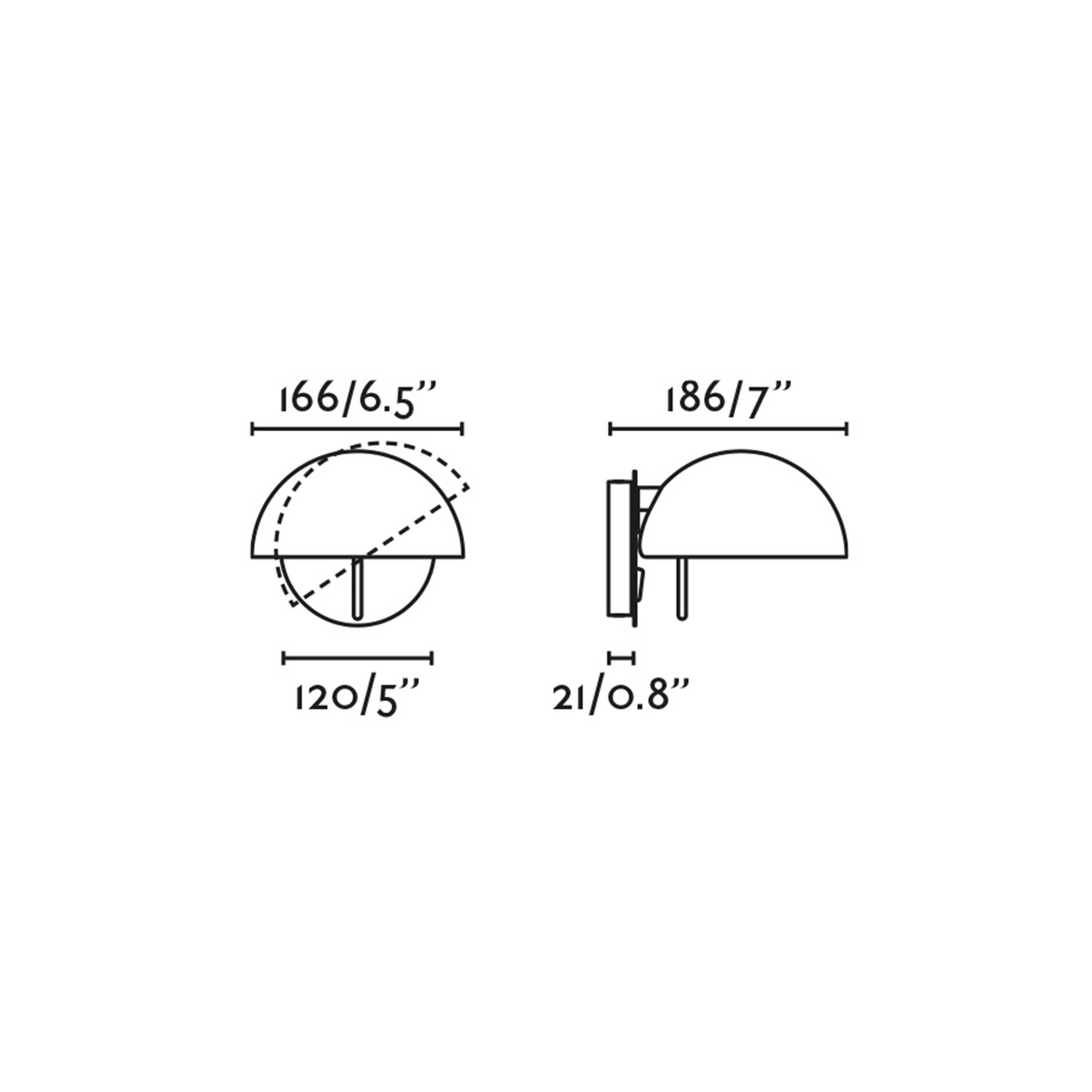 Faro Matilda E14 wall light