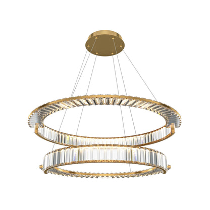 Maytoni Krone LED circular pendant light