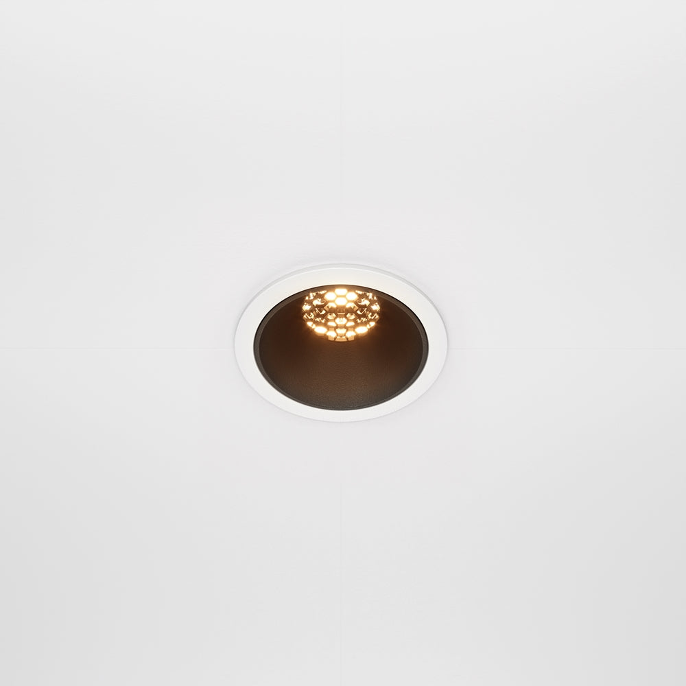 Maytoni Alfa LED 36° recessed circular light black