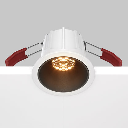 Maytoni Alfa LED 36° recessed circular light black