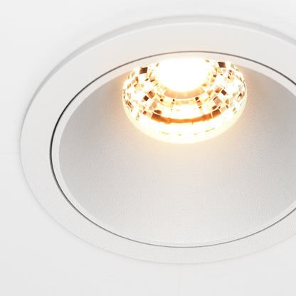 Maytoni Alfa LED 36° recessed circular light white
