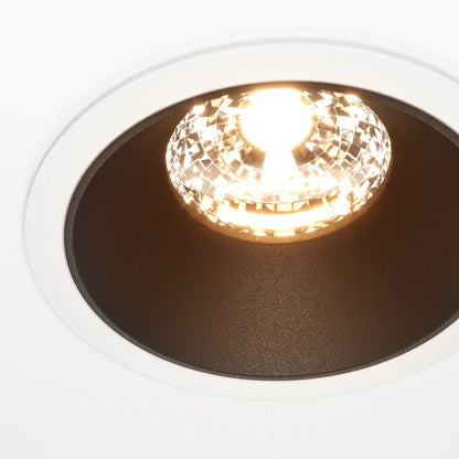 Maytoni Alfa LED 36° recessed circular light black