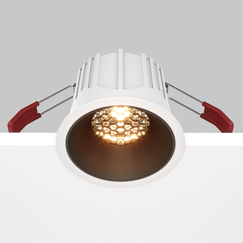 Maytoni Alfa LED 36° recessed circular light black